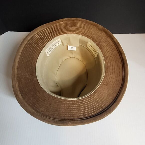 Country Gentleman Men's Genuine Sueded Leather Hat - Picture 5 of 8